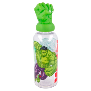 Botella Figurita 3D Marvel Puño Hullk