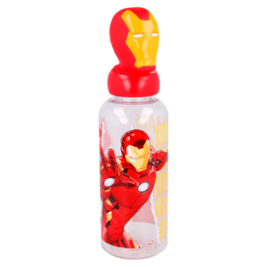Botella Figurita 3D Marvel Iron Man