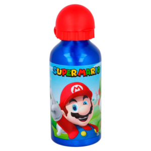 Botella Aluminio Infantil Mario