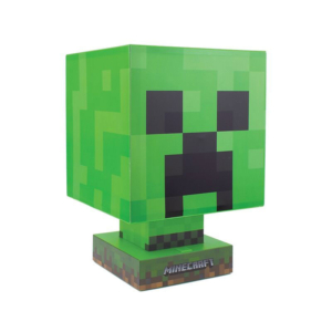Lámpara Minecraft Creeper