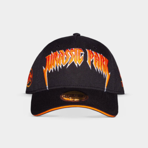 Gorra Visera Curva Jurassic Park Logo Bordado 3D