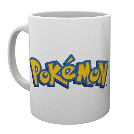 Taza Pokemon Pikachu y Pokemon Logo