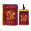 Cartera Pasaporte y Etiqueta de Equipaje Harry Potter Gryffindor Cartera Pasaporte y Etiqueta de Equipaje Harry Potter Gryffindor