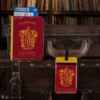 Cartera Pasaporte y Etiqueta de Equipaje Harry Potter Gryffindor Cartera Pasaporte y Etiqueta de Equipaje Harry Potter Gryffindor