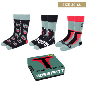 Pack Calcetines 3 Piezas Boba Fett