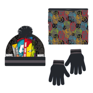 Pack Regalo Gorro, Cuello y Guantes Vengadores