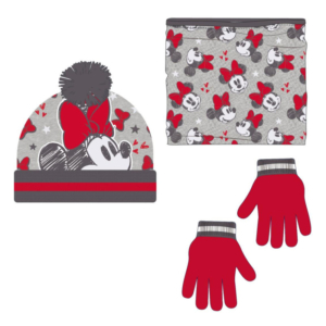 Pack Regalo Gorro, Cuello y Guantes Disney Minnie