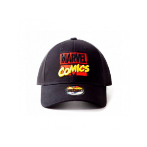 Gorra Visera Curva Negra Marvel Comics