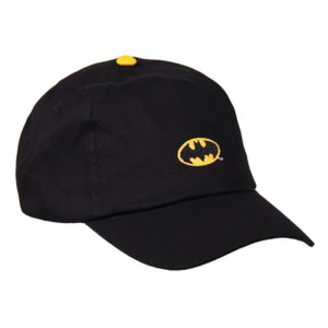 Gorra Visera Curva Warner DC Batman Logo Amarillo Kids
