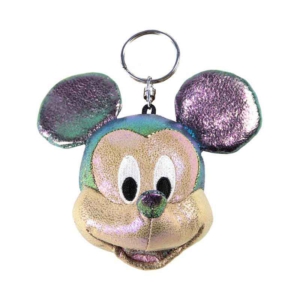 Llavero Peluche Cabeza Mickey Brillante