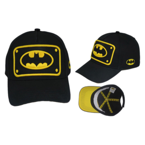 Gorra Visera Curva Warner DC Batman Emblema Bordado