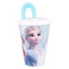 Vaso con pajita Frozen
