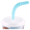 Vaso con pajita Frozen