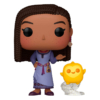 Figura Funko Pop Disney Wish Asha con Star
