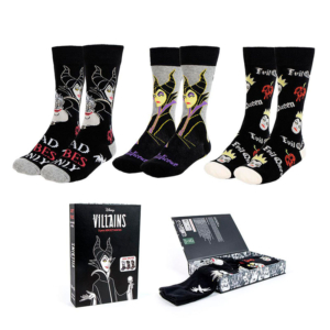 Pack Calcetines 3 Piezas Disney Villanas