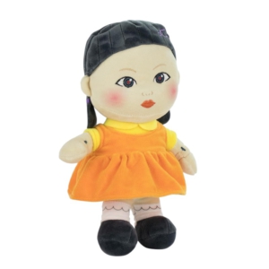 Peluche El Juego Del Calamar Muñeca Young-Hee 28 cm