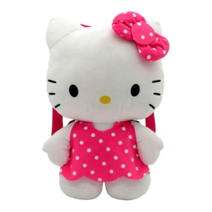 Mochila de Peluche Hello Kitty 3D Rosa 30 cm