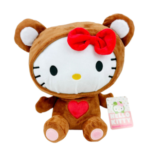 Peluche Hello Kitty Disfraz Oso 25 cm