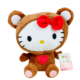 Peluche Hello Kitty Disfraz Oso 25 cm