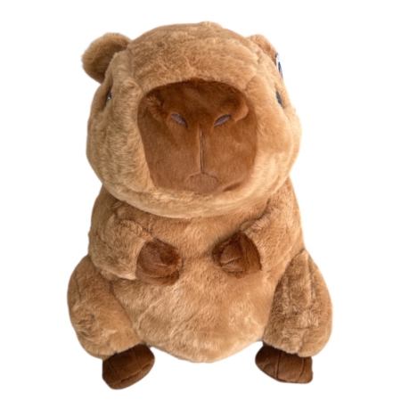 Peluche Capibara Marrón Claro 40cm