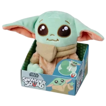 Peluche The Mandalorian Grogu Para Hombro 12 cm