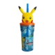 Vaso Figurita 3D con Pajita Pikachu 360 ml