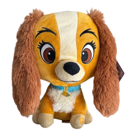 Peluche La Dama Y El Vagabundo Reina Suave con Sonido 28 cm