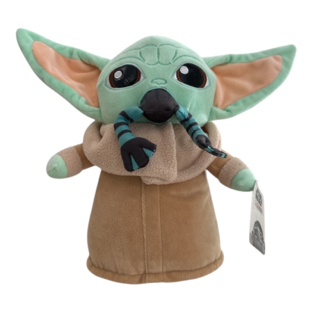 Peluche Mandalorian Grogu Comida 30 cm
