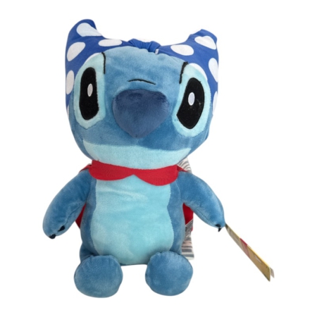 Peluche Disney Stitch Con Capa 30 cm